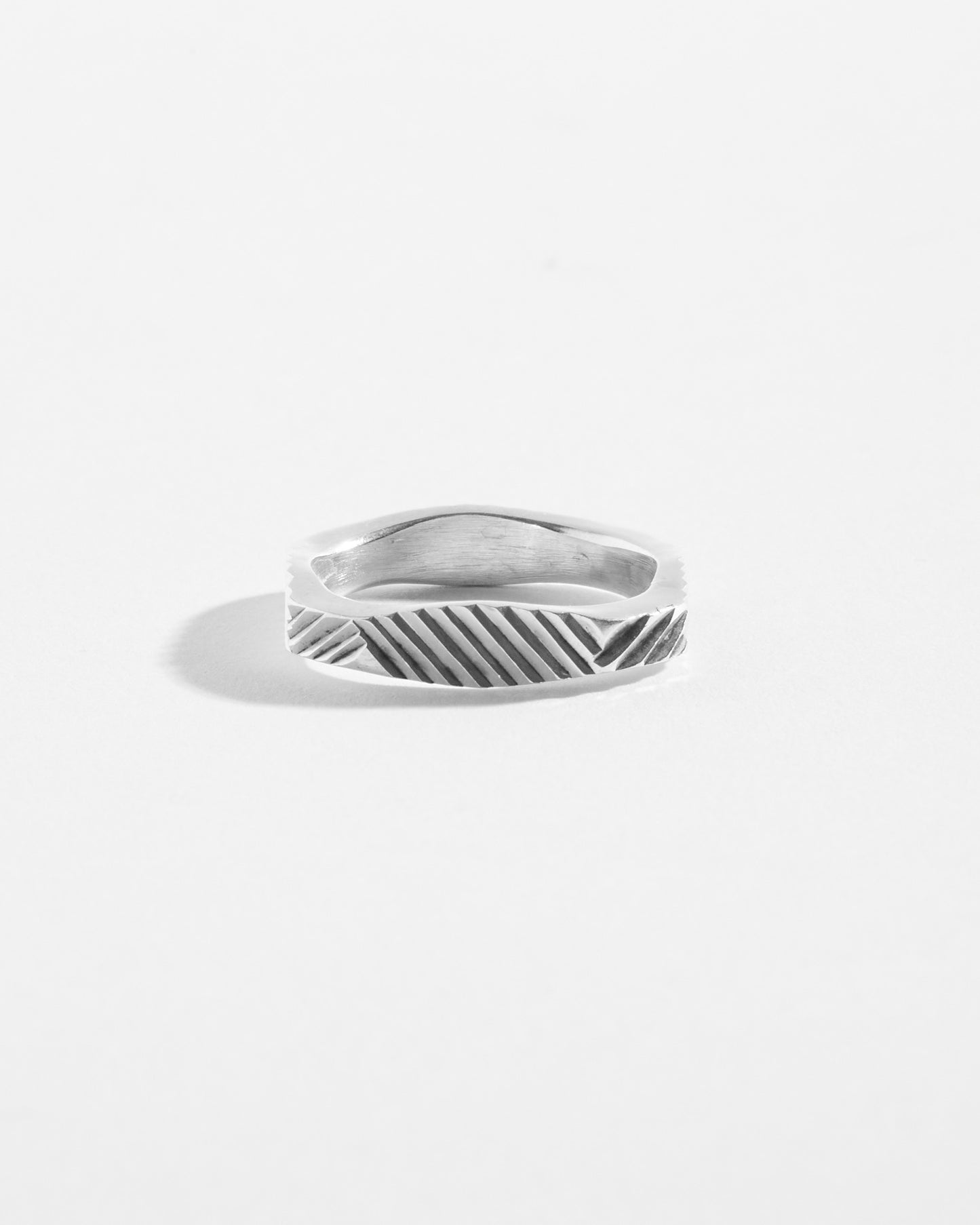 Etched Square Ring