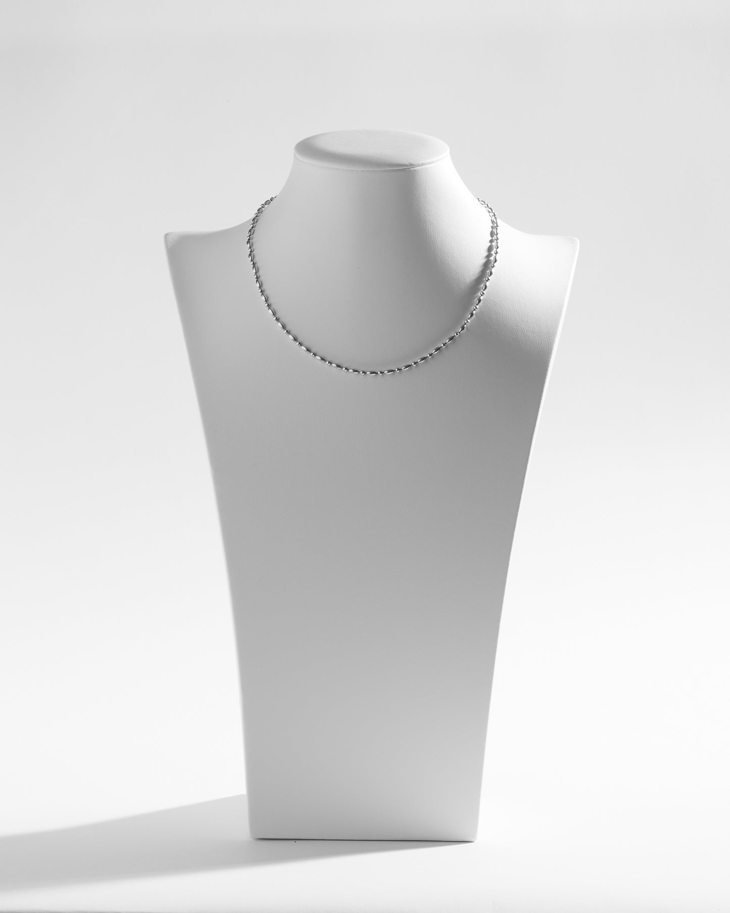 Sterling Silver Beads Necklace